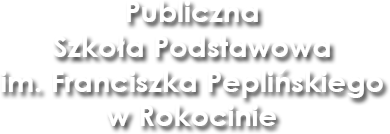 Publiczna Szkoła Podstawowa im. Franciszka Peplińskiego w Rokocinie